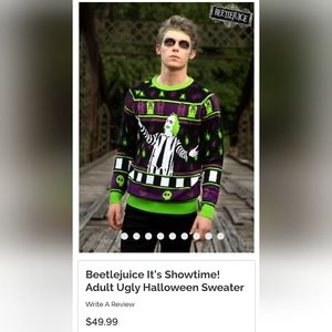 Beetlejuice Sweater